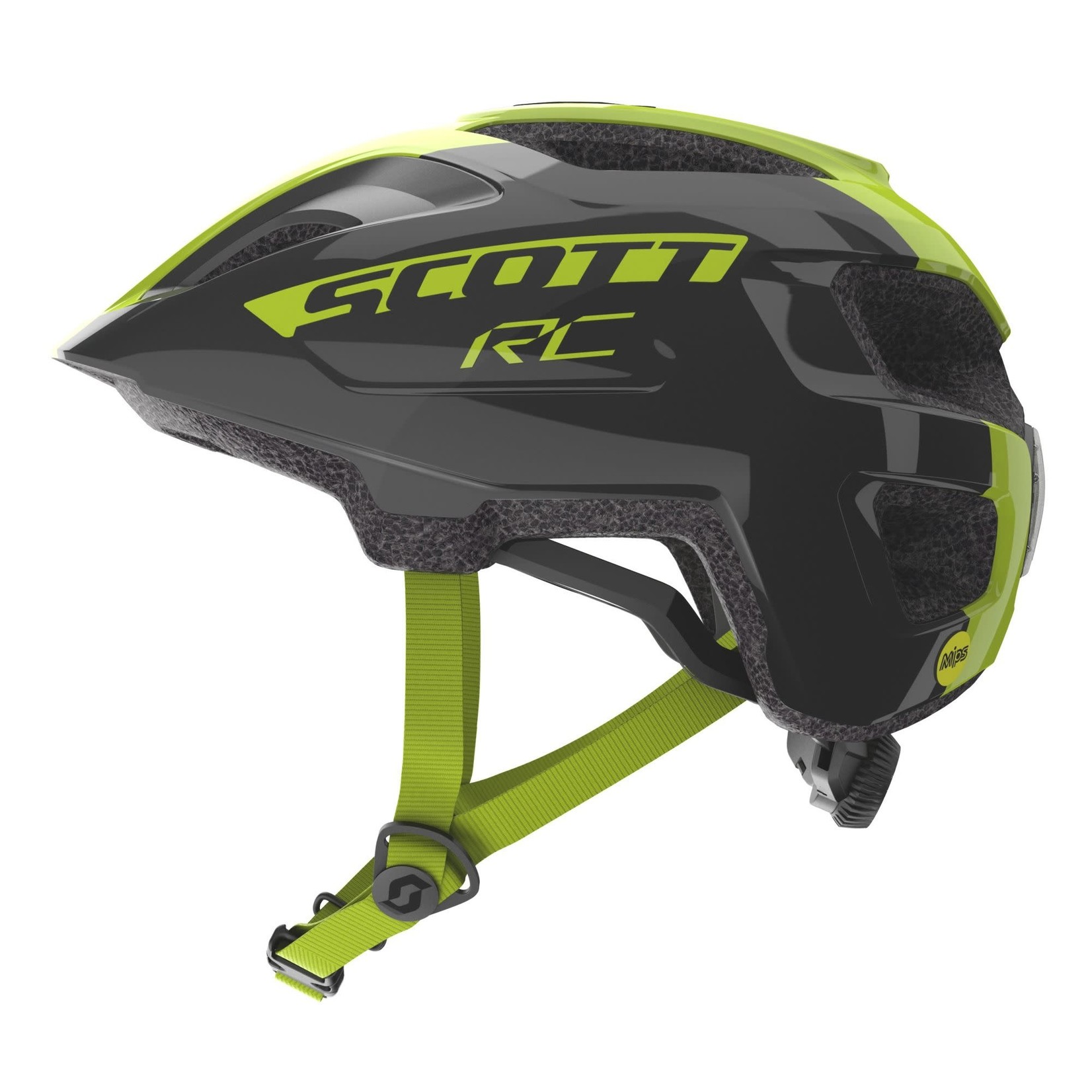 Casque Scott Spunto Junior Black/Radium Yellow RC One Size 50-56 - 275232