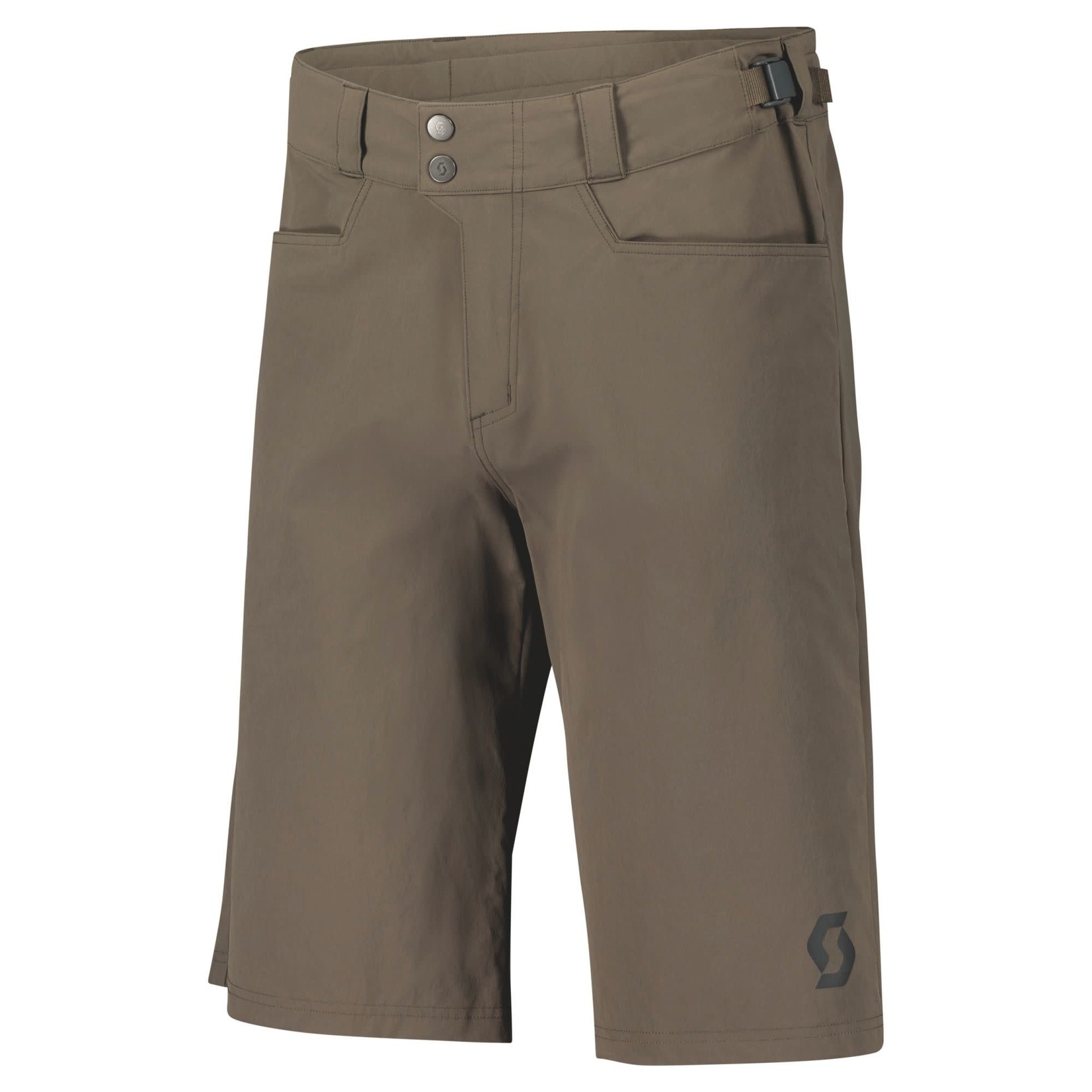 Short Scott Homme avec Chamois Trail Flow Shadow Brown XL - 280347