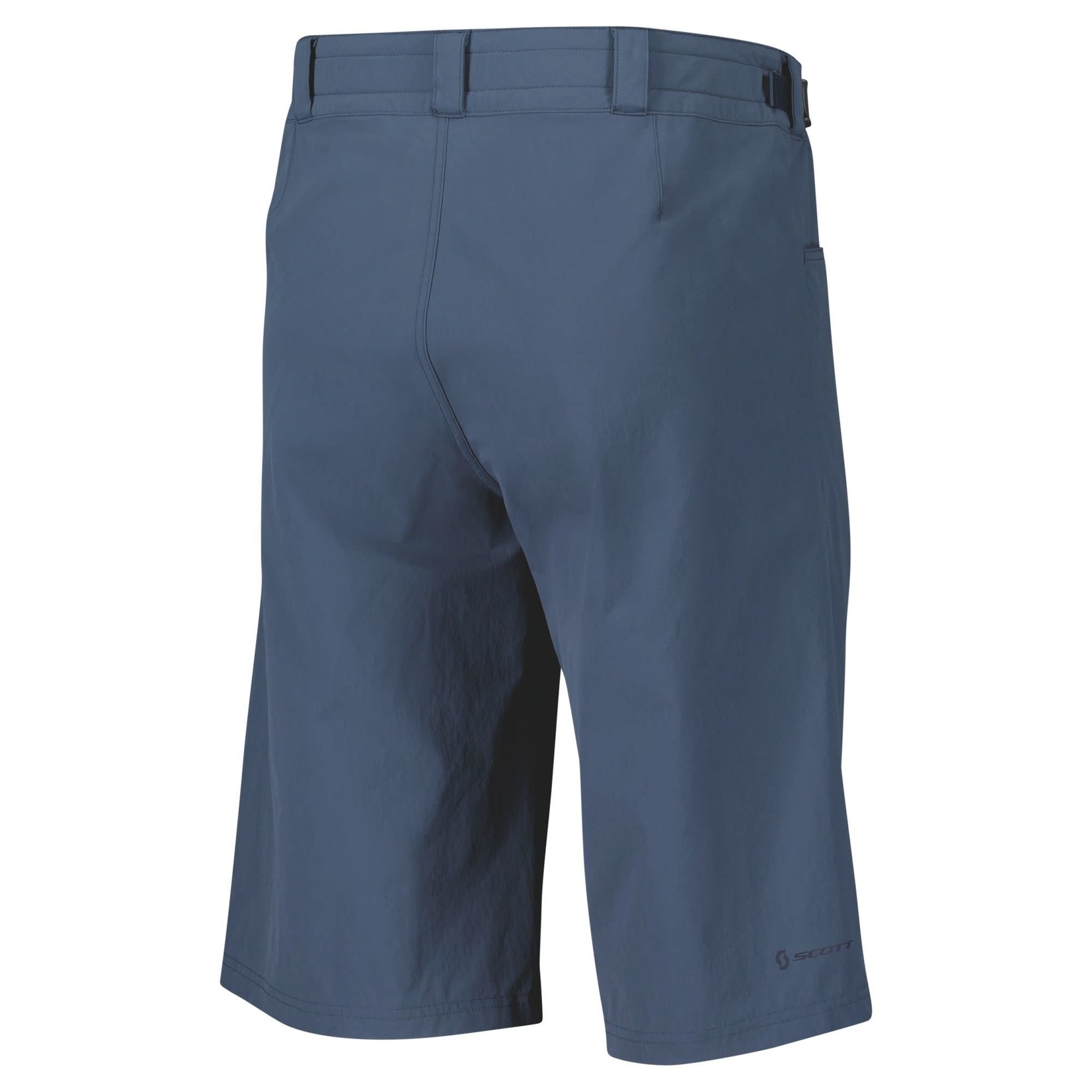 Short Scott Homme avec Chamois Trail Flow Metal Blue XL - 280347