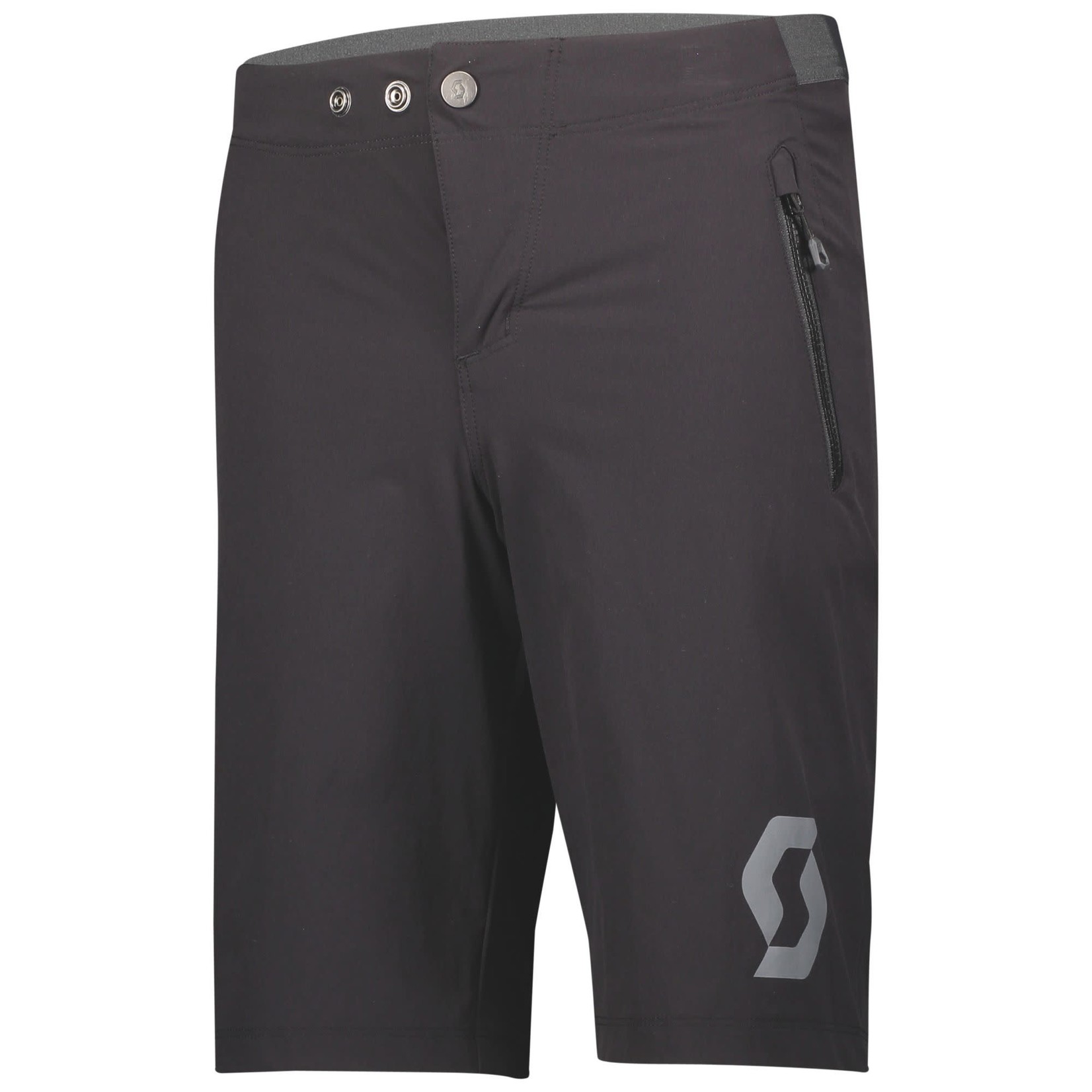 Short Junior Scott Trail 10 Ls/Fit W/Pad Black 116 - 280404