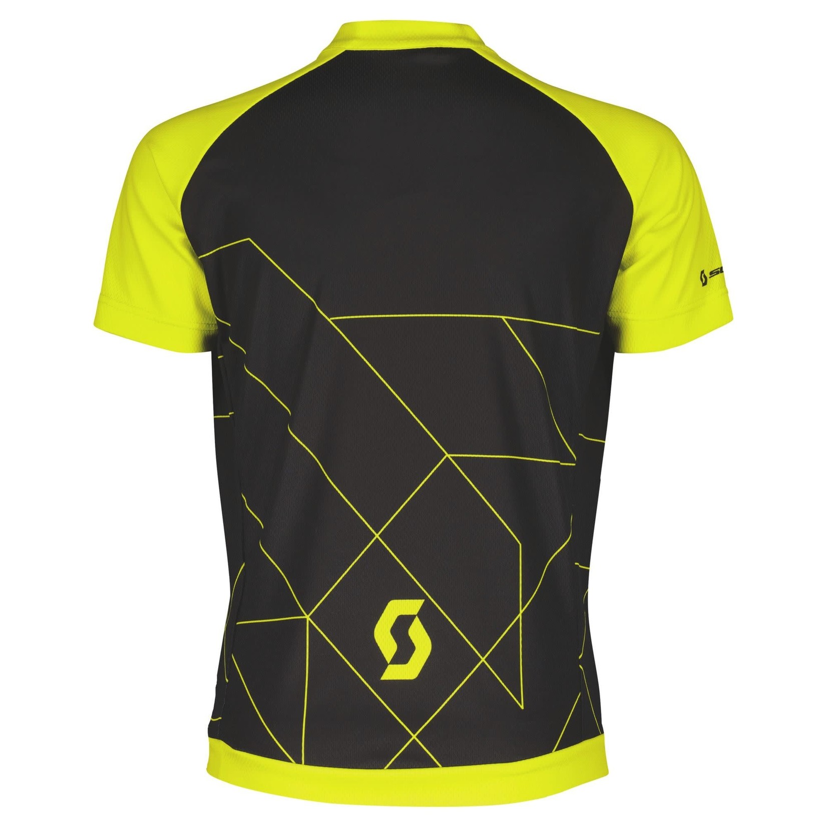 Maillot Junior Scott Rc Team Black/Sulphur Yellow 140 M - 403973