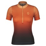 Maillot à Manches Courtes Femme Scott Endurance 15 Rose Beige/Braze Orange Large - 408278