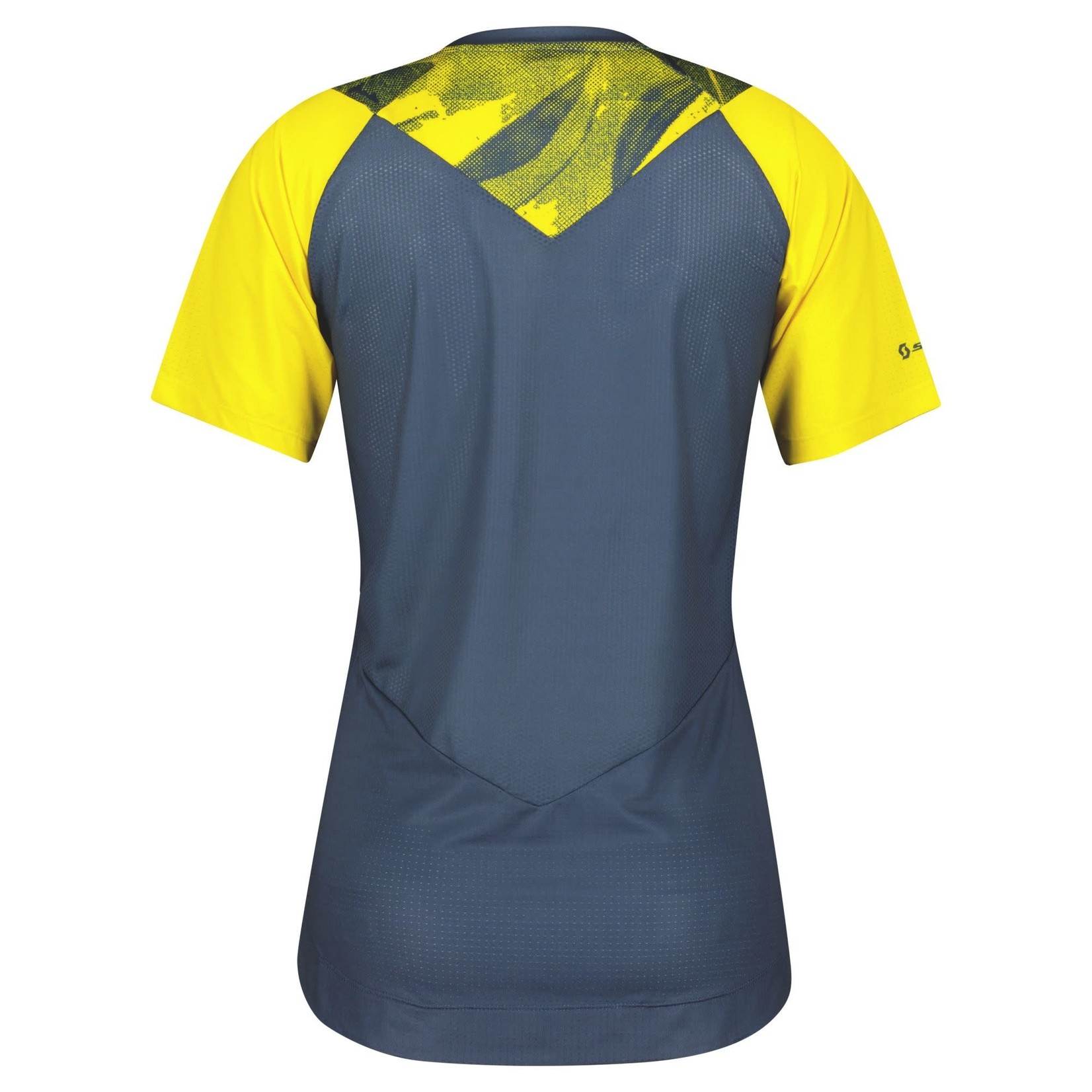 Maillot à Manches Courtes Femme Scott Trail Vertic Pro Sun Yellow/Midnight Blue Large - 289441