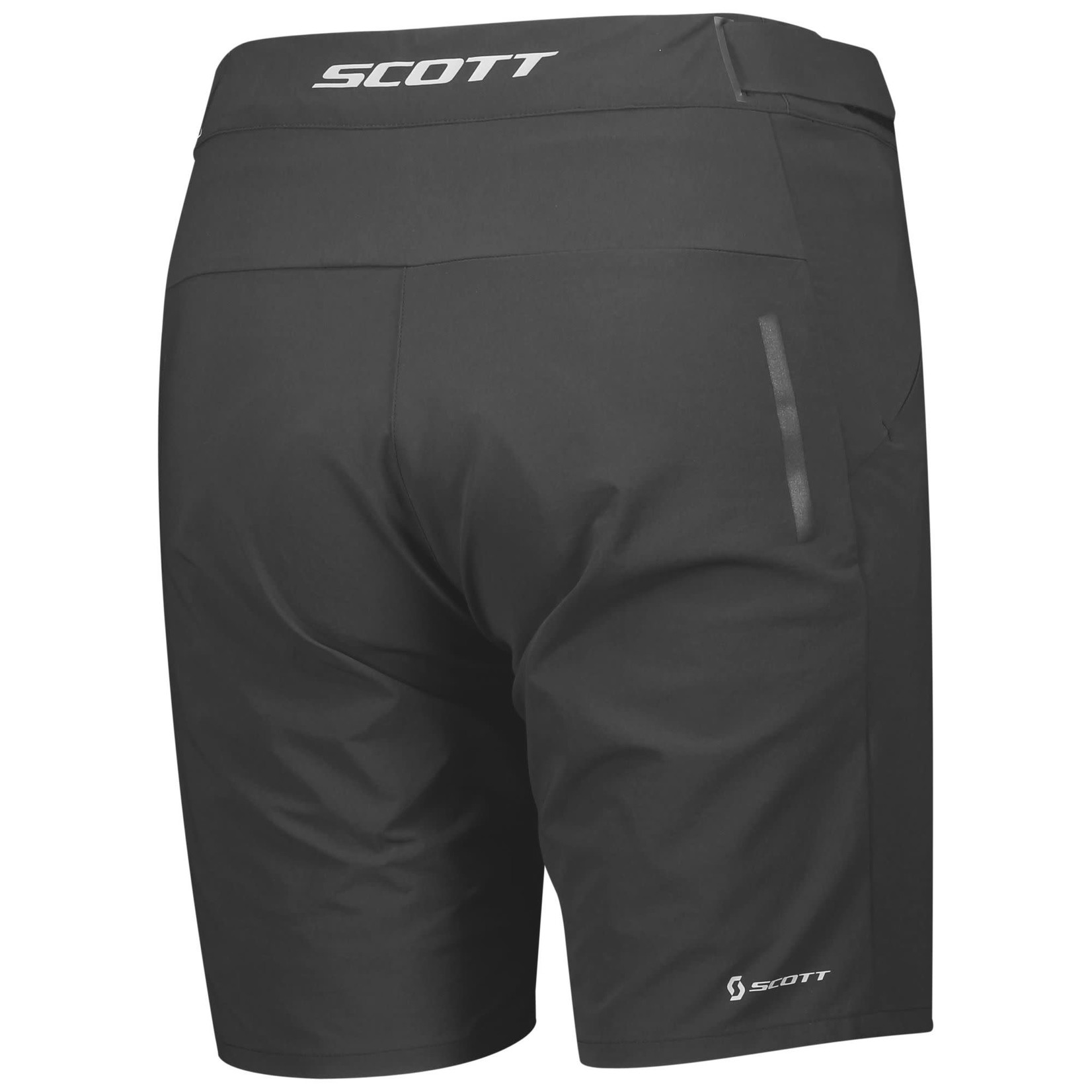 Short Femme Coupe Ample Avec Chamois  Scott Endurance Black XS - 280375