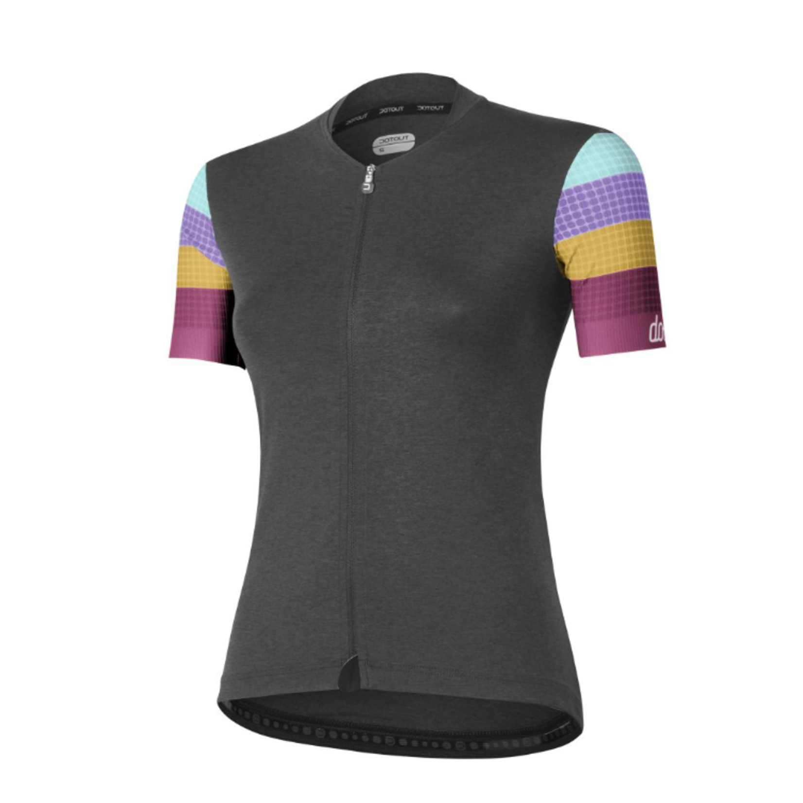 Maillot à Manches Courtes Dotout Elite W 850 Melange Dark  Grey XS