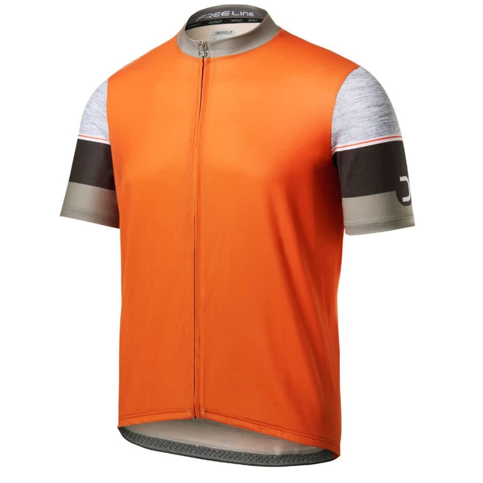 Maillot à Manches Courtes Dotout Roca Jersey Orange 3XL