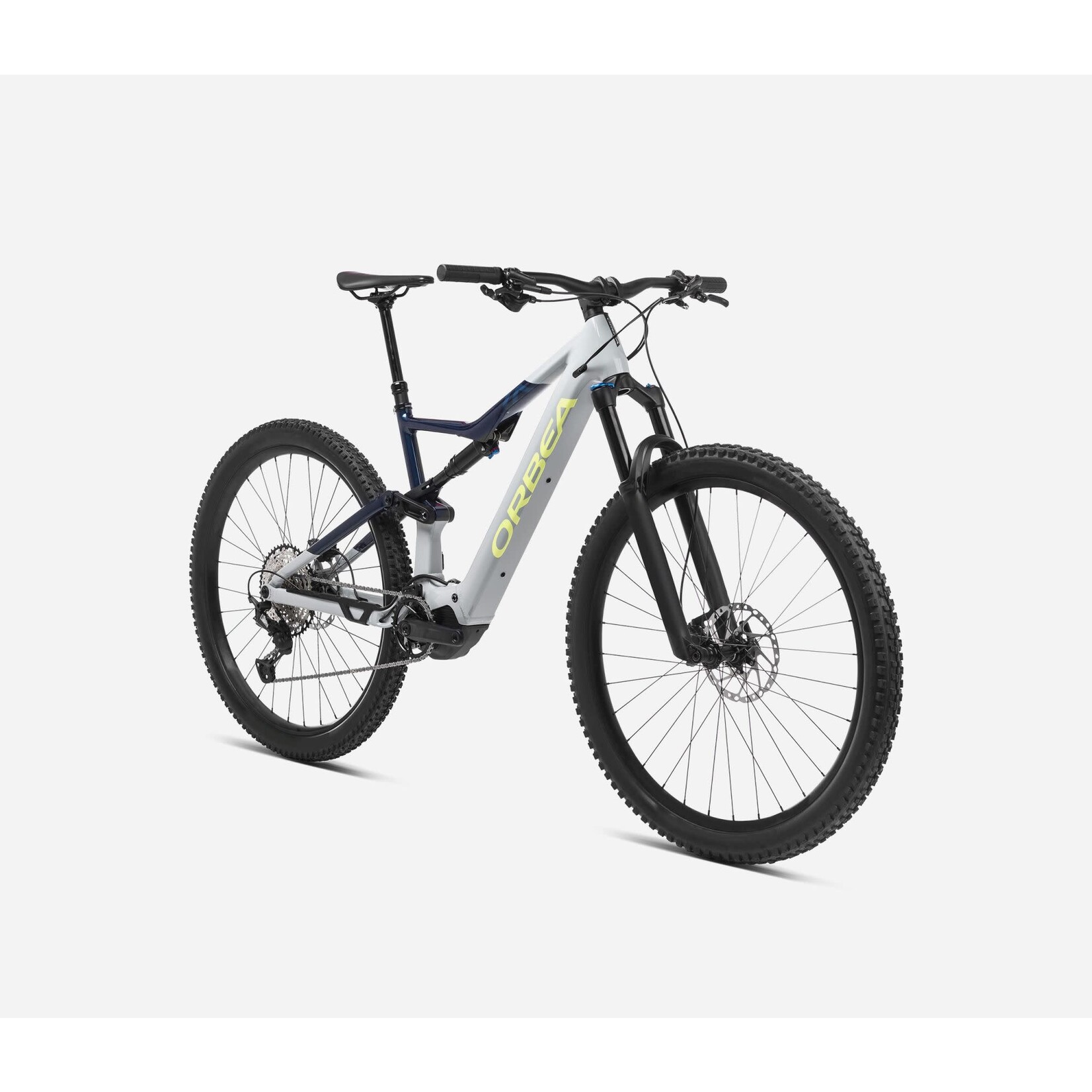 Bike Orbea Rise H30 Gris/Bleu Large - N370