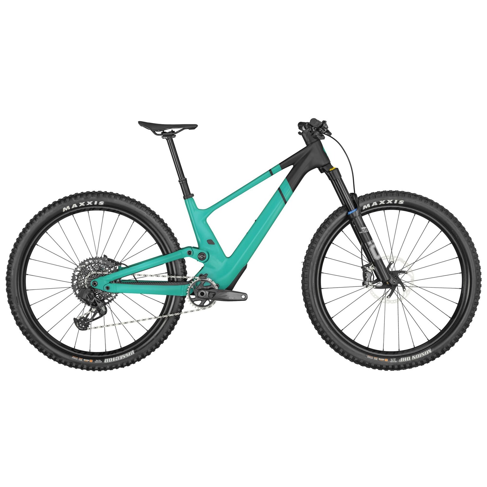 Bike Scott Genius ST 910 Turquoise Blue/Black Large - 290152