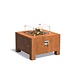 Feuertisch Forno Brann 80x80x50cm.