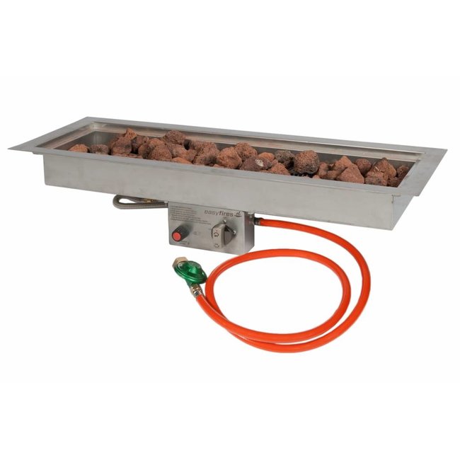 Easy Fires Einbaubrenner 76x26cm.