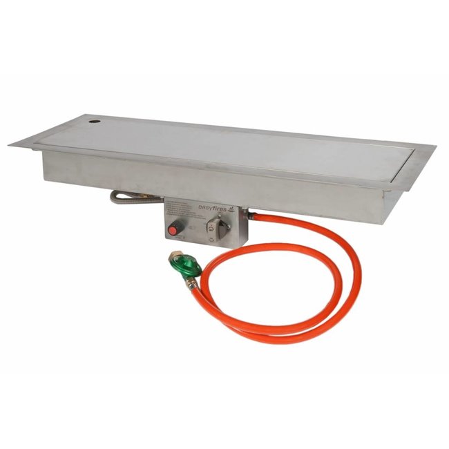 Easy Fires Einbaubrenner 76x26cm.