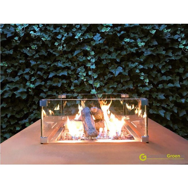 Forno Brann Glasumrandung  40x40 cm.