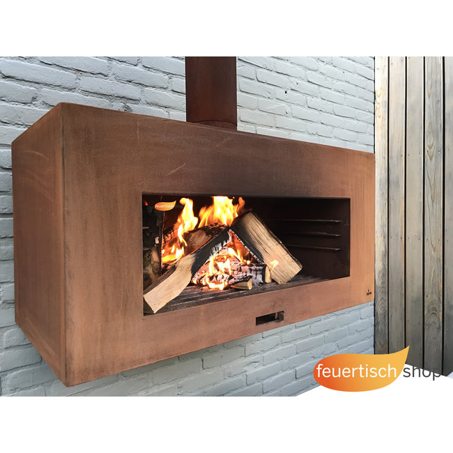 Gartenkamin Forno Enok Wandmodell