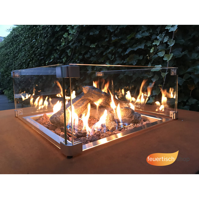 Feuersäule Forno Brann 55x55x120cm.