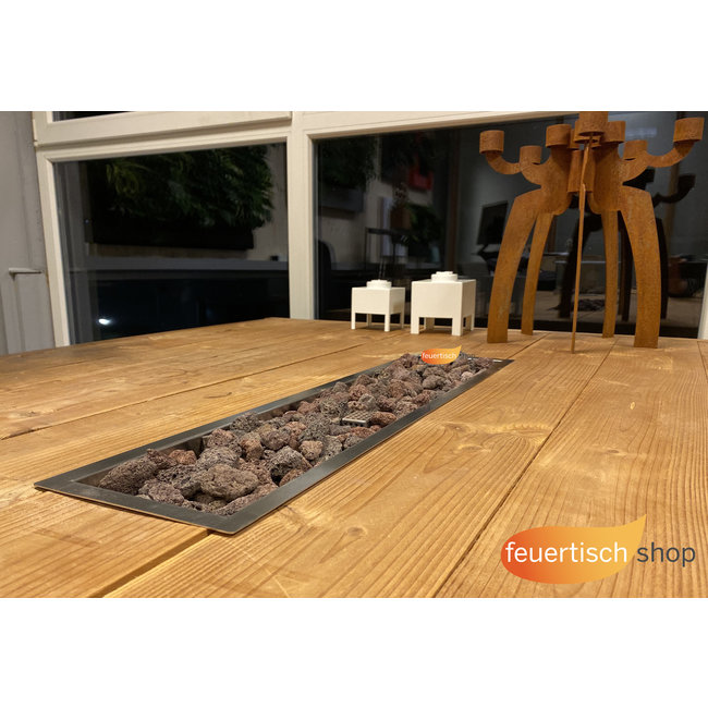 Forno Brann Einbaubrenner 80x19cm.