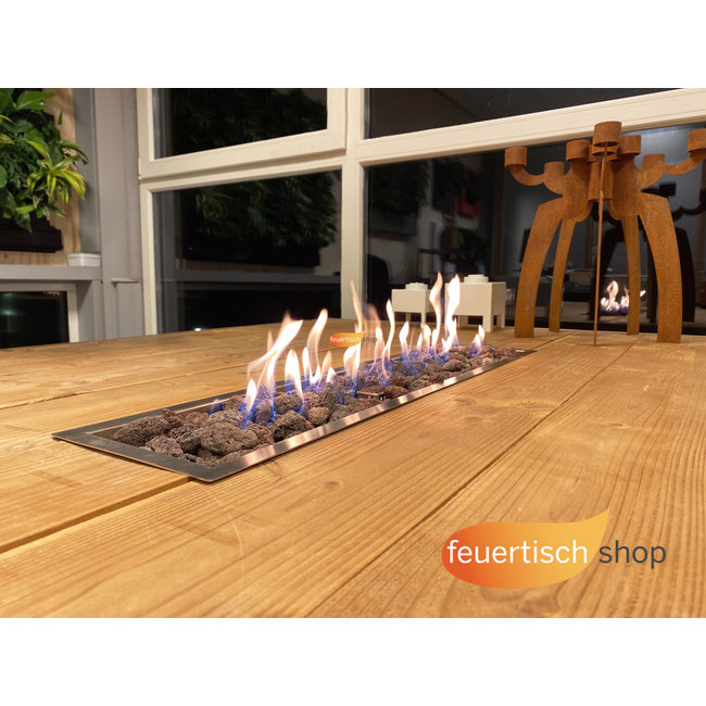 Forno Brann Einbaubrenner 80x19cm.