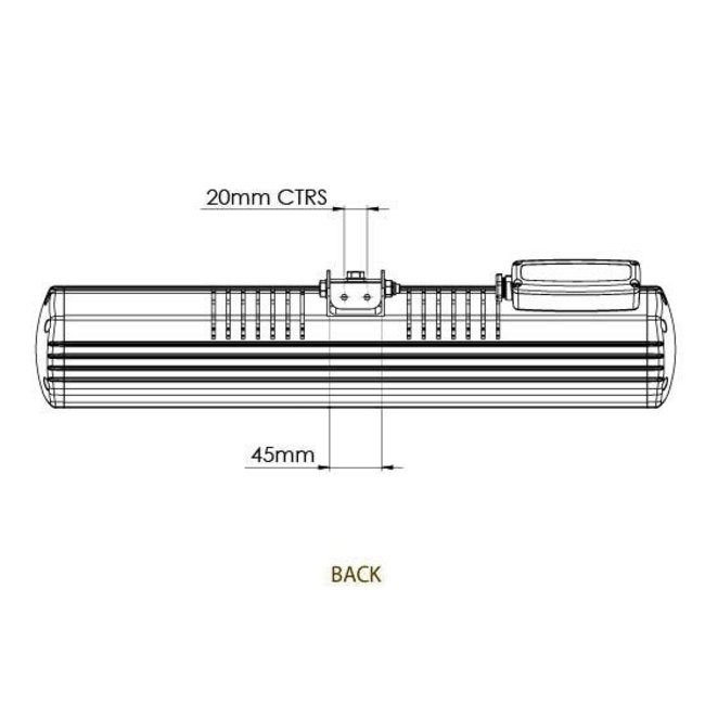 Tansun Rio Grande Single 2000W Terrassenheizung