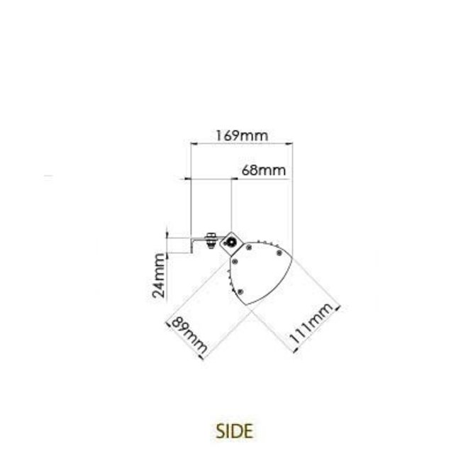 Tansun Eclipse 1500W Terrassenheizung