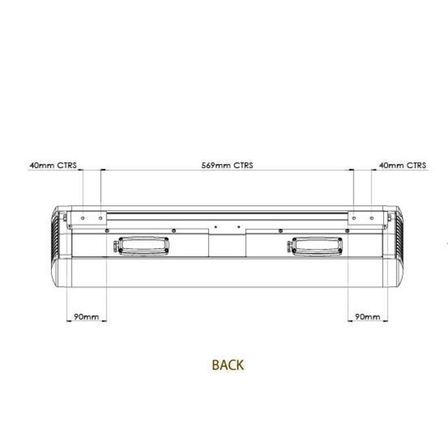 Tansun Monaco Double 3000W Terrassenheizung