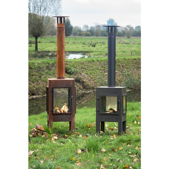 Gartenkamin Forno Digna Cortenstahl XL