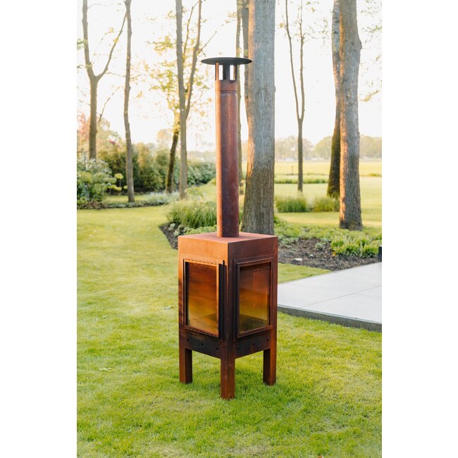 Gartenkamin Forno Digna Cortenstahl XL