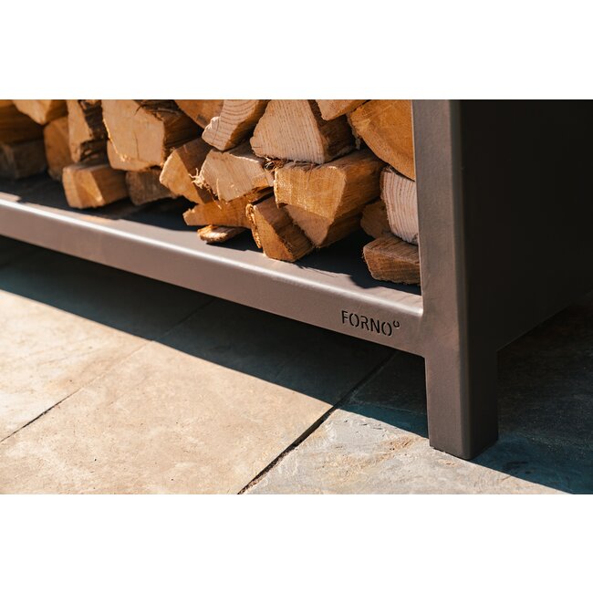 Forno Holzlager Anthrazit 80x40x180cm.