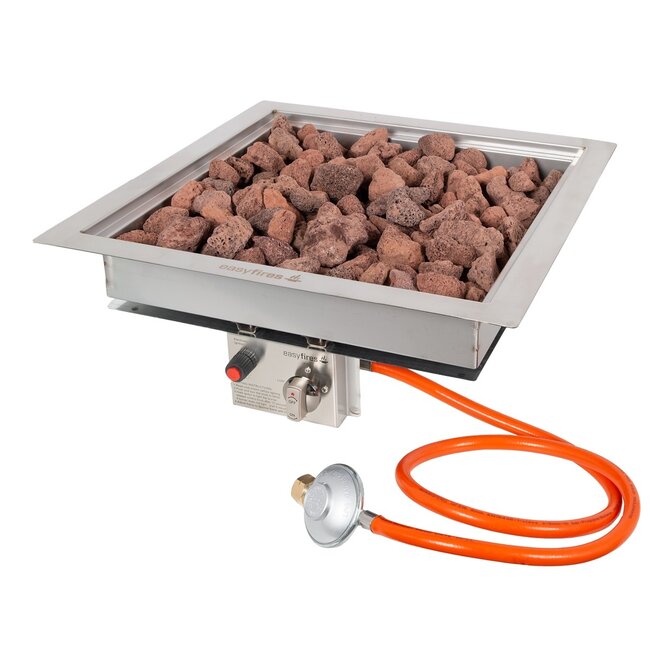 Easy Fires Einbaubrenner 50x50cm.