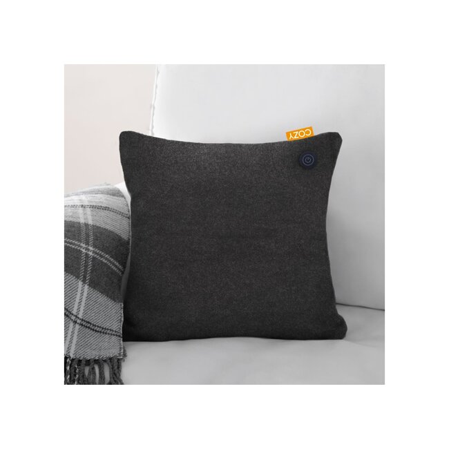 Cozy Una Wärmekissen schwarz 45x45cm.