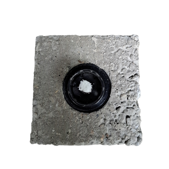 Gartenfackel Würfel Schwarz