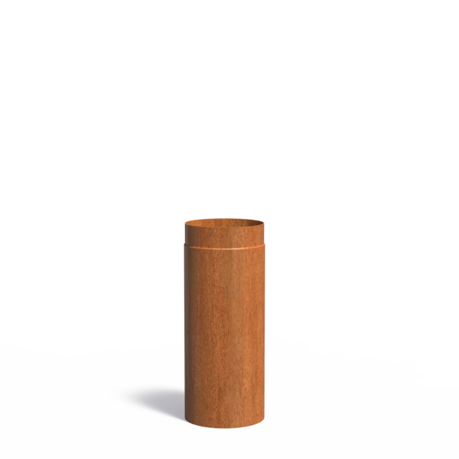 Forno Rauchgasabzug Cortenstahl