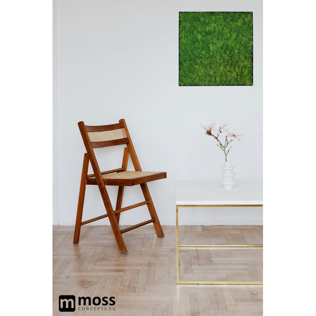 Moosbild Fay Metall 50x50cm.