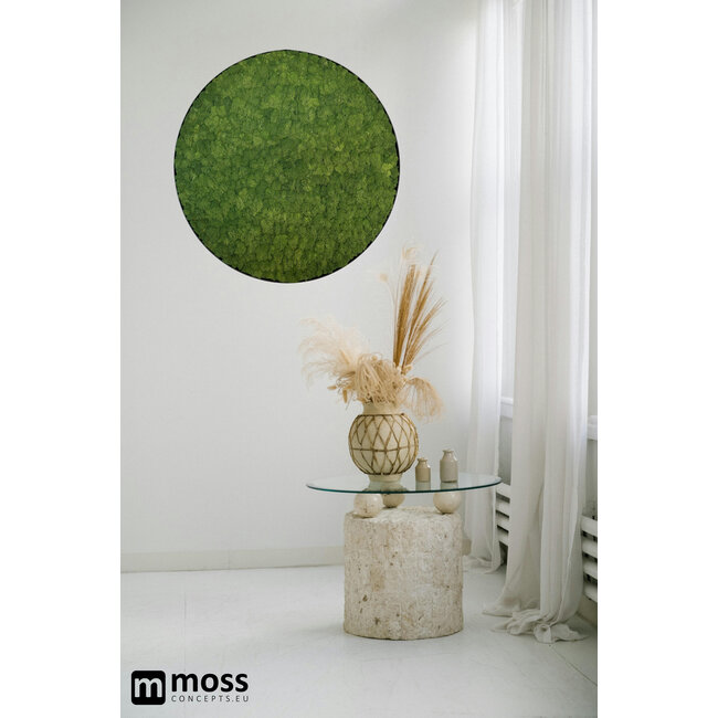 Moosbild Fay Metall 80cm.