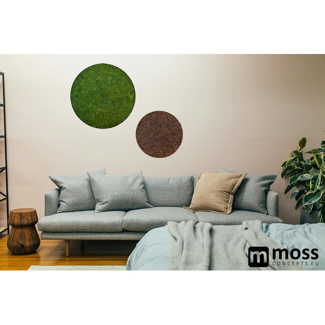 Moosbild Fay Metall 100cm.