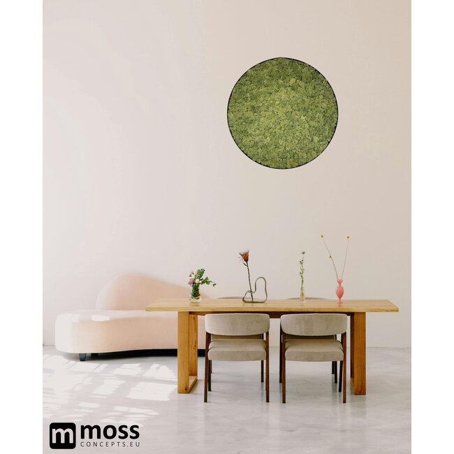 Moosbild Leah Metall 100cm.