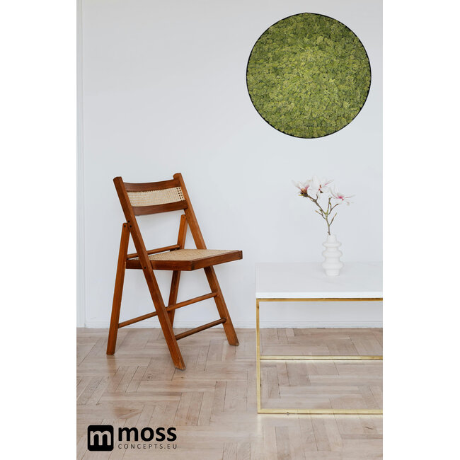 Moosbild Leah Metall 120cm.
