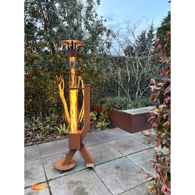 Green Flame Pellet-Terrassenheizung BPH-R100-T1-C