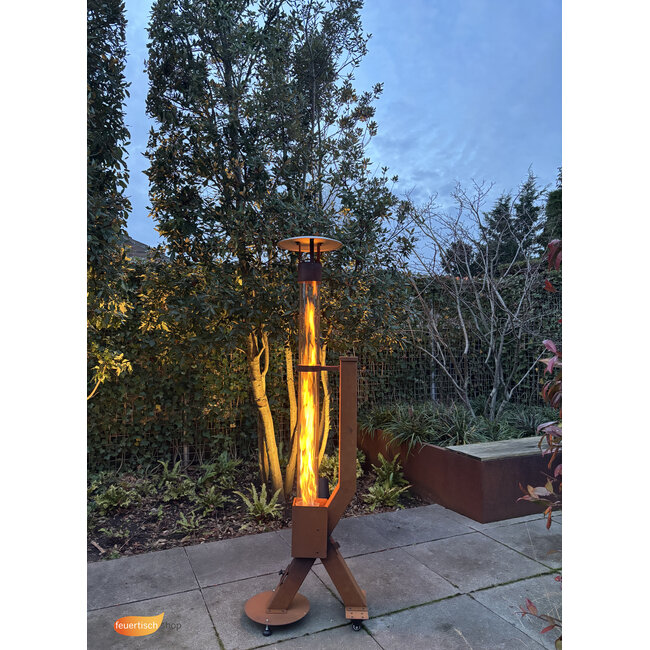 Green Flame Pellet-Terrassenheizung BPH-R100-T1-C