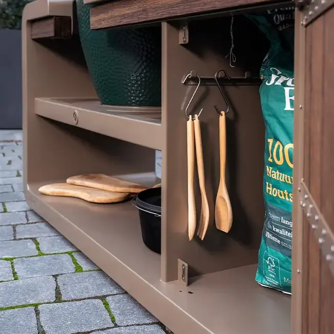 Forno KAMADO Station L Cortenstahl