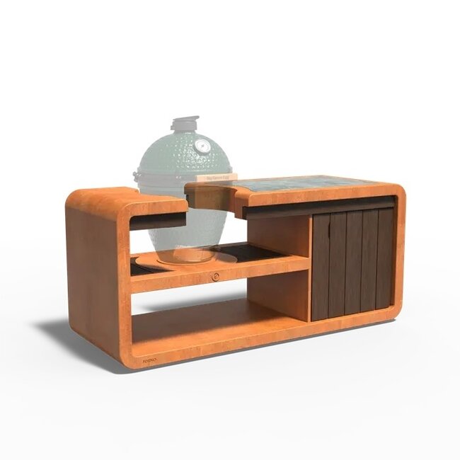 Forno KAMADO Station XL Cortenstahl