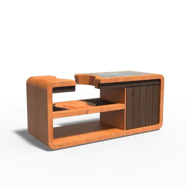 Forno KAMADO Station XL Cortenstahl