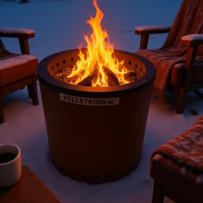 Rauchfreie Feuerstelle