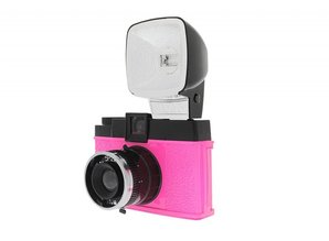 Lomography Diana F+ Camera Mr. Pink