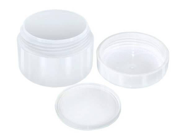 PBP PBP Leeg Dubbelwandig Mengpotje Wit 5 ml PBP PBP Leeg Dubbelwandig Mengpotje Wit 5 ml