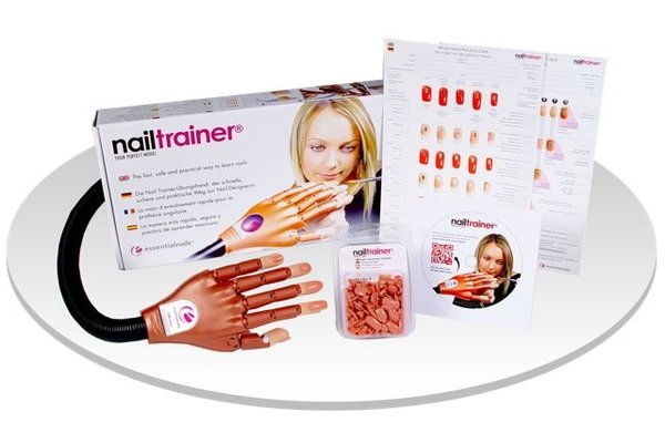 Essential Nails Nailtrainer Essential Nails incl. 100 nagelbedjes Essential Nails Nailtrainer Essential Nails incl. 100 nagelbedjes