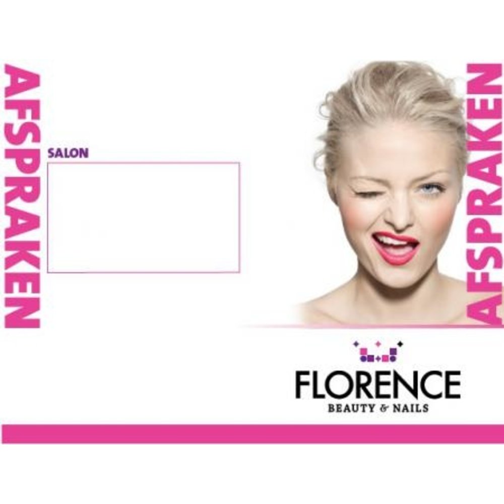 Florence Nails Florence Nails Afsprakenkaartjes (25 stuks