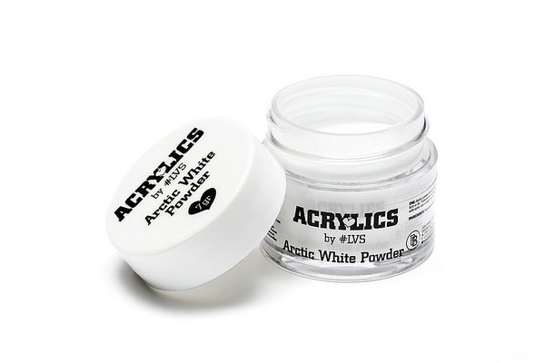 LoveNess LoveNess Arctic White Acrylic Powder by #LVS LoveNess LoveNess Arctic White Acrylic Powder by #LVS