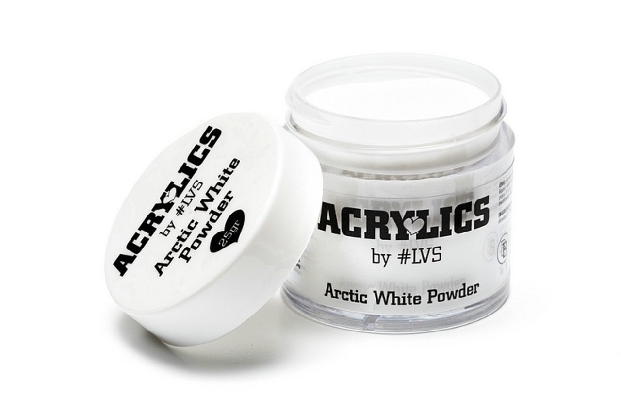 LoveNess LoveNess Arctic White Acrylic Powder by #LVS LoveNess LoveNess Arctic White Acrylic Powder by #LVS