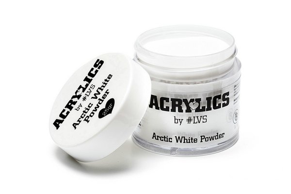LoveNess LoveNess Arctic White Acrylic Powder by #LVS LoveNess LoveNess Arctic White Acrylic Powder by #LVS