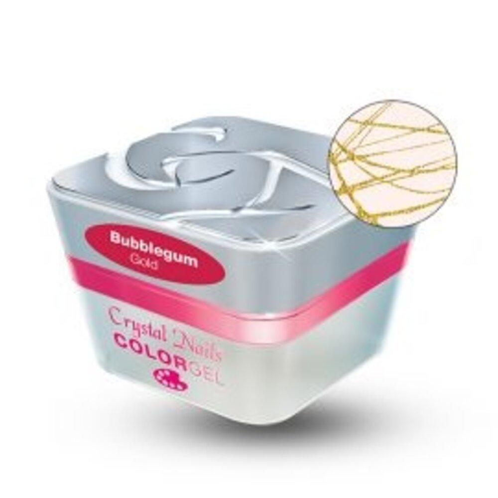 Crystal Nails Crystal Nails Bubble Gum Gold  TPO/HEMA vrij