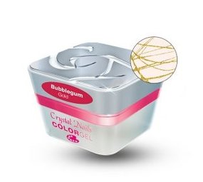 Crystal Nails Crystal Nails Bubble Gum Gold  TPO/HEMA vrij